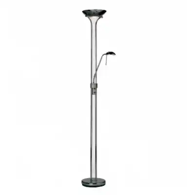 Floor Lamp Black Chrome