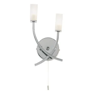 Havana Wall Light Chrome 290x135mm