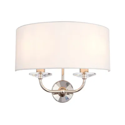 Nixon Wall Light Bright Nickel