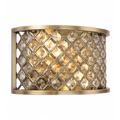 Wall Light Antique Brass