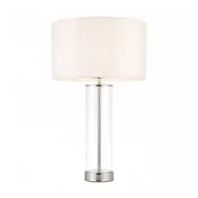 Table Lamp Bright Nickel