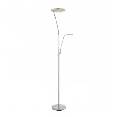 Floor Lamp Satin Chrome