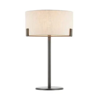 Hayfield Table Lamp Bronze Natural