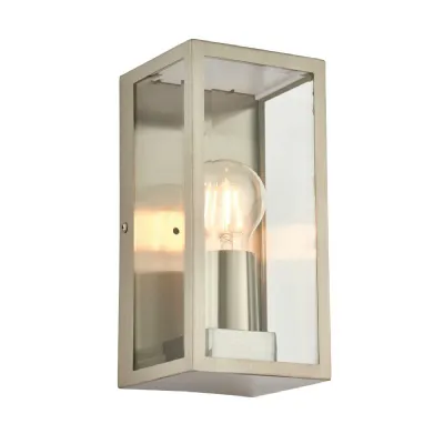 Oxford Wall Light Brushed Steel