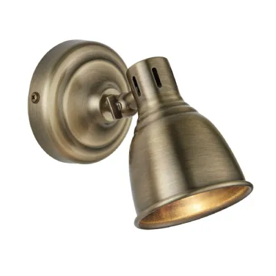 Antique Brass Steel Wall Light