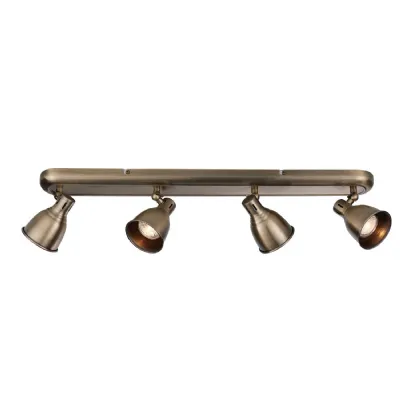 Westbury 4 Ceiling Light Antique Brass
