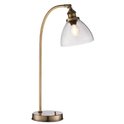 Hansen Table Lamp Antique Brass