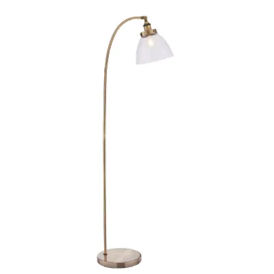 Hansen Floor Lamp Antique Brass