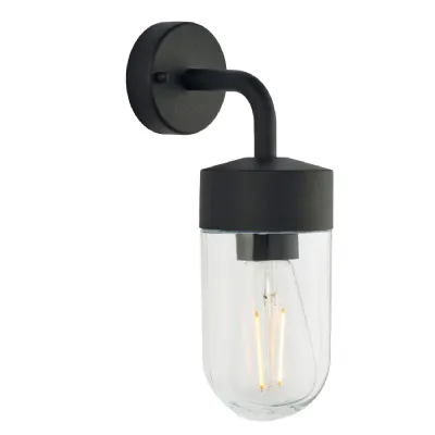 North Wall Light Matt Black