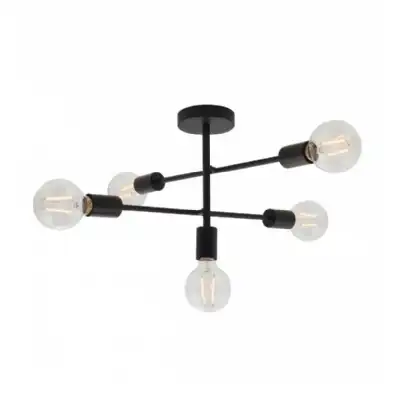 5 Ceiling Lamp Black