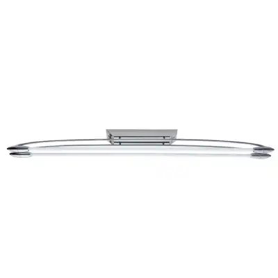 Chrome Opal LED 2 Ceiling Light Large