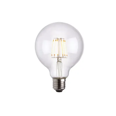 E27 LED Filament Globe 135x95mm Clear 6W