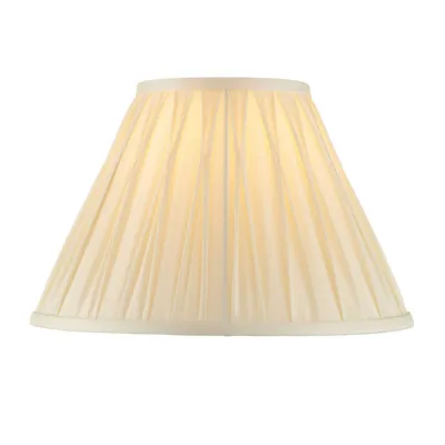 Light Ivory Fabric Pleated Shade