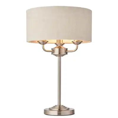Natural 3 Table Light And Natural Linen