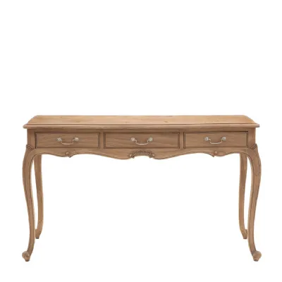 Weathered Wood French Style Dressing Table