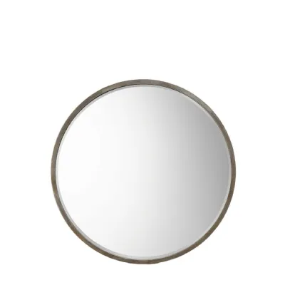 Higgins Round Antique Silver 800x800mm
