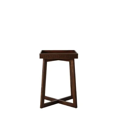 Boho Retreat Bedside Table 460x460x665mm