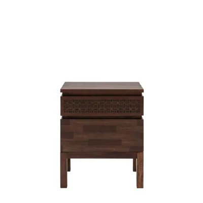 Boho Retreat Bedside 2 Drawer Chest 500x400x600mm