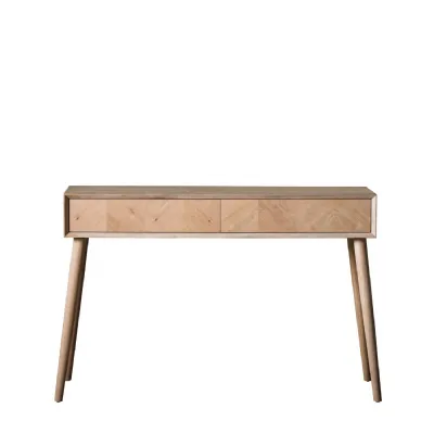 Milano 2 Drawer Console Table 1200x380x800mm
