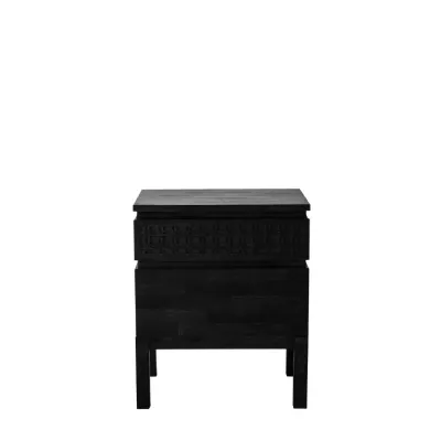 Boho Boutique Bedside 2 Drawer Chest 500x400x600mm