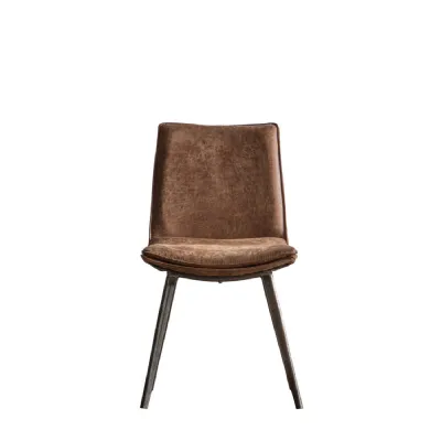 Hinks Chair Brown (2pk)
