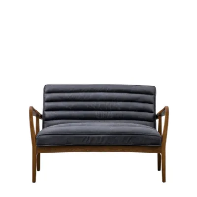2 Seater Antique Leather Sofa
