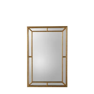 Sinatra Rectangle Mirror Gold 1210x800mm
