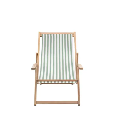Creta Deck Chair Verde Stripe