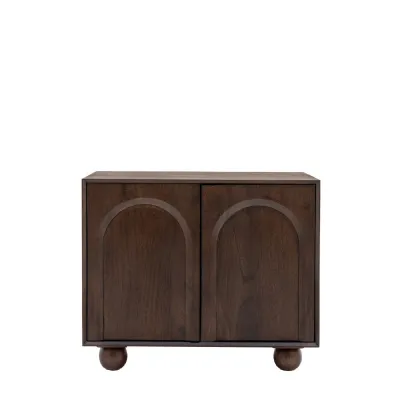 Walnut Colour Mango Wood Sideboard