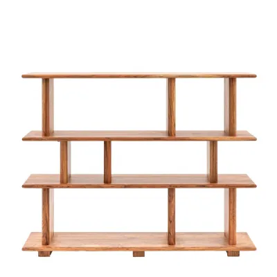 Open Display Wooden Shelving Unit