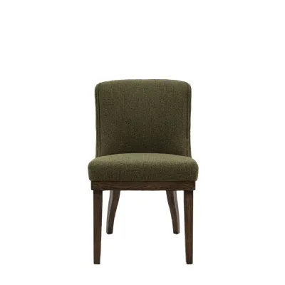 Kelvedon Dining Chair Green (2pk) 515x635x845mm