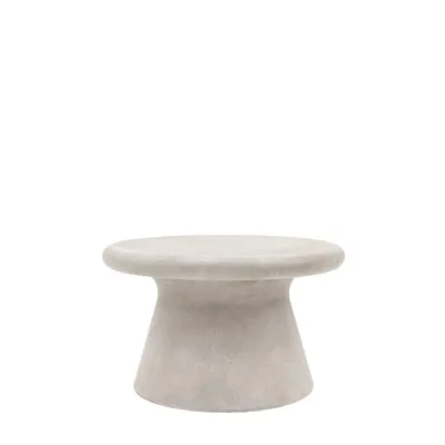 Pavia Coffee Table Concrete 650x650x400mm