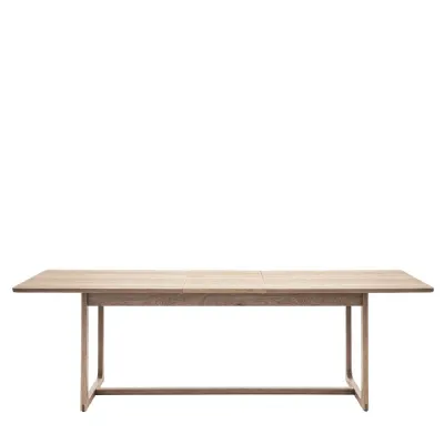 Smoked Extending Rectangular Dining Table
