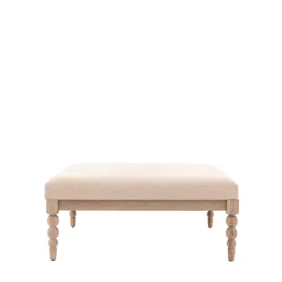 Oak Bobbin Turned Leg Coffee Table