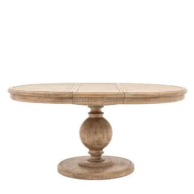 Vancouver Rnd Ext Dining Tble 1200 1600x1200x750mm