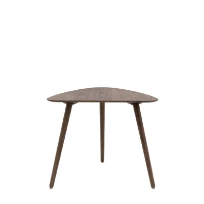 Hatfield Dining Table Smoked 800x900x750mm