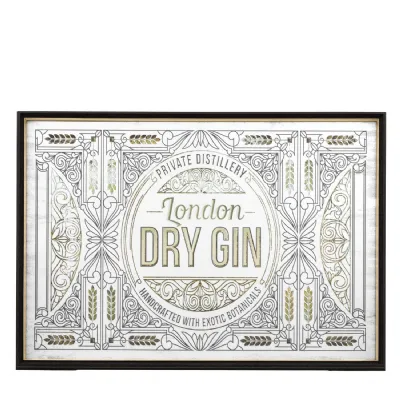 Silver London Dry Gin Mirror