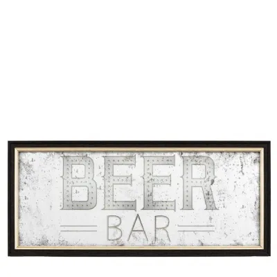 Vintage Beer Bar Mirror