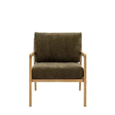 Cortona Armchair Moss Green 830x675x830mm
