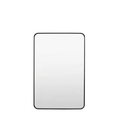 Holworth Rectangle Mirror Black 600x35x900mm