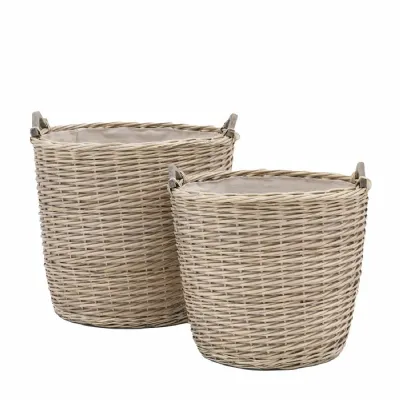 Jumbo Baskets Set of 2