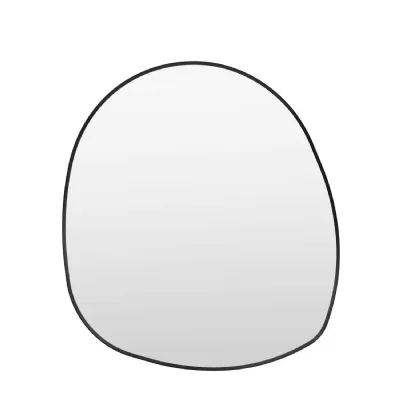 Holworth Pebble Mirror Black 890x840mm
