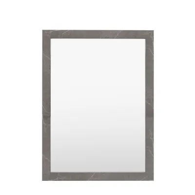 Glass Size mm 500x700 Mirror Marbled Grey Small