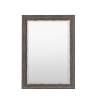 Richmond Rectangle Mirror Pewter 1070x770mm