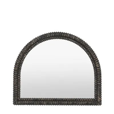 Pimlico Arch Overmantle Black Wash 1200x1000mm