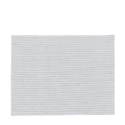Woven Striped Placemat Grey (4pk) 450x350mm