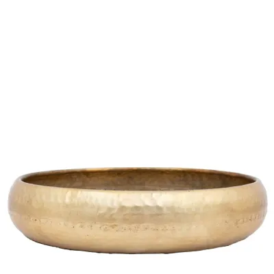Bronze Aluminium Metal Bowl