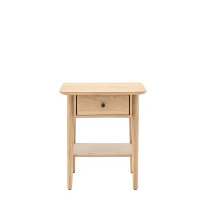 1 Drawer Bedside Natural