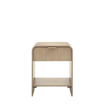 Internal Cupboard W420 x D370 x H280mm Natural 1 Drawer Bedside Large
