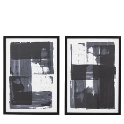 Point Framed Art Set of 2